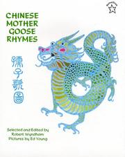 Chinese Mother Goose Rhymes by Robert Wyndham