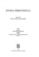 Studia Merovingica by Karl August Eckhardt