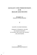 Cover of: Henman Offenburg (1379-1459), ein Basler Diplomat im Dienste der Stadt, des Konzils und des Reichs