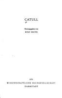 Cover of: Catull