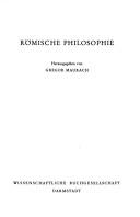 Cover of: Römische Philosophie