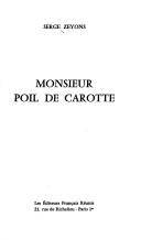 Cover of: Monsieur Poil de carotte