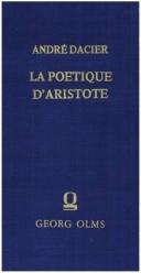 Cover of: La poétique d'Aristote