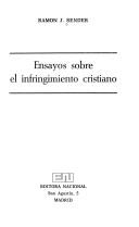 Cover of: Ensayos sobre el infringimiento cristiano