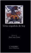 Lírica española de hoy by José Luis Cano