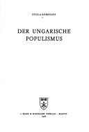 Der ungarische Populismus by Borbándi, Gyula