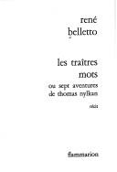 Cover of: Les traîtres mots, ou, Sept aventures de Thomas Nylkan : récit
