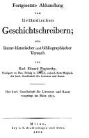 Cover of: Wenden, seine Vergangenheit und Gegenwart by Jegór von Sivers