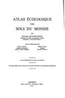 Cover of: Atlas écologique des sols du monde