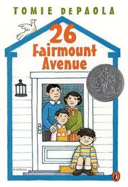 Cover of: 26 Fairmount Avenue (Newbery Honor Book, 2000)