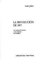 Cover of: La Revolución de 1917 by Marc Ferro