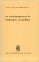 Cover of: Das Sozialleistungssystem der Bundesrepublik Deutschland by Viola Gräfin von Bethusy-Huc, Viola Gräfin von Bethusy-Huc