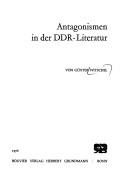 Cover of: Antagonismen in der DDR-Literatur