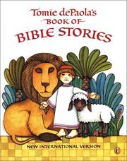 Cover of: Tomie dePaola's Book of Bible Stories: New International Version
