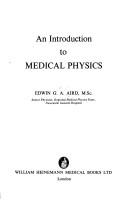 Cover of: An introduction to medical physics