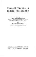 Cover of: Current trends in Indian philosophy.
