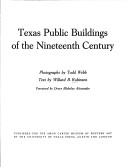 Cover of: Texas public buildings of the nineteenth century.