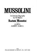 Cover of: Mussolini: an intimate biography