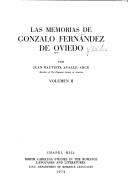 Cover of: Las memorias de Gonzalo Fernández de Oviedo. by Gonzalo Fernández de Oviedo y Valdés