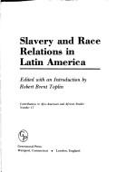 Cover of: Slavery and race relations in Latin America.