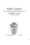 Cover of: Nadine Gordimer