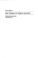 Cover of: New forces in world politics.