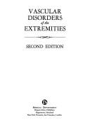 Cover of: Vascular disorders of the extremities