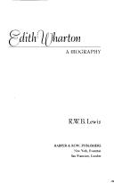 Cover of: Edith Wharton: a biography