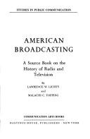 Cover of: American broadcasting | Lawrence Wilson Lichty