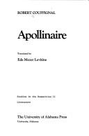 Cover of: Apollinaire by Robert Couffignal
