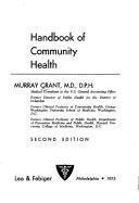 Handbook of community health by Murray Grant