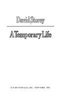 A temporary life by David Storey