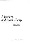 Cover of: The family, marriage, and social change