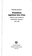 Cover of: Families against the city by Richard Sennett