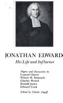 Cover of: Jonathan Edwards; his life and influence.