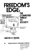 Cover of: Freedom's edge by Milton R. Wessel