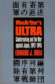 MacArthur's ULTRA by Drea, Edward J.