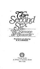 Cover of: The second sex. by Simone de Beauvoir