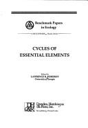 Cycles of essential elements by Lawrence R. Pomeroy