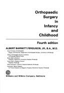 Cover of: Orthopaedic surgery in infancy and childhood