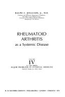 Cover of: Rheumatoid arthritis as a systemic disease