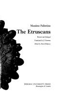 Cover of: The Etruscans.