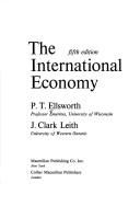 Cover of: international economy | P. T. Ellsworth