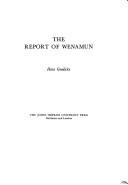 Cover of: The report of Wenamun