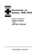 Cover of: Documents on Nazism, 1919-1945