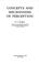 Cover of: Concepts and mechanisms of perception
