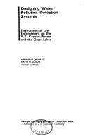 Cover of: Designing water pollution detection systems: environmental law enforcement on the U.S. coastal waters and the Great Lakes