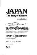 Cover of: Japan: the story of a nation by Edwin O. Reischauer