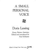 Cover of: A small personal voice by Doris Lessing