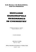 Nuclear quadrupole resonance in chemistry by Granit Konstantinovich Semin